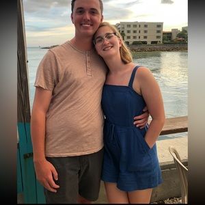 Blue or black Old navy Romper